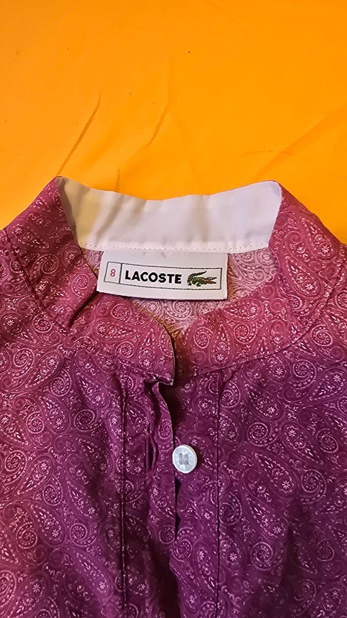 Chemise  fille  8 ans LACOSTE - photo numéro 2