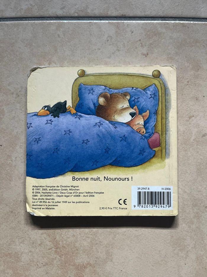 Livre bonne nuit nounours - photo numéro 5