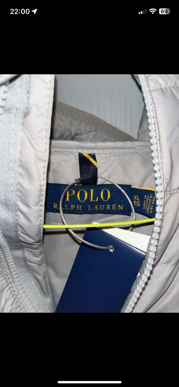 Doudoune Ralph Lauren neuve grise Taille XL - photo numéro 3