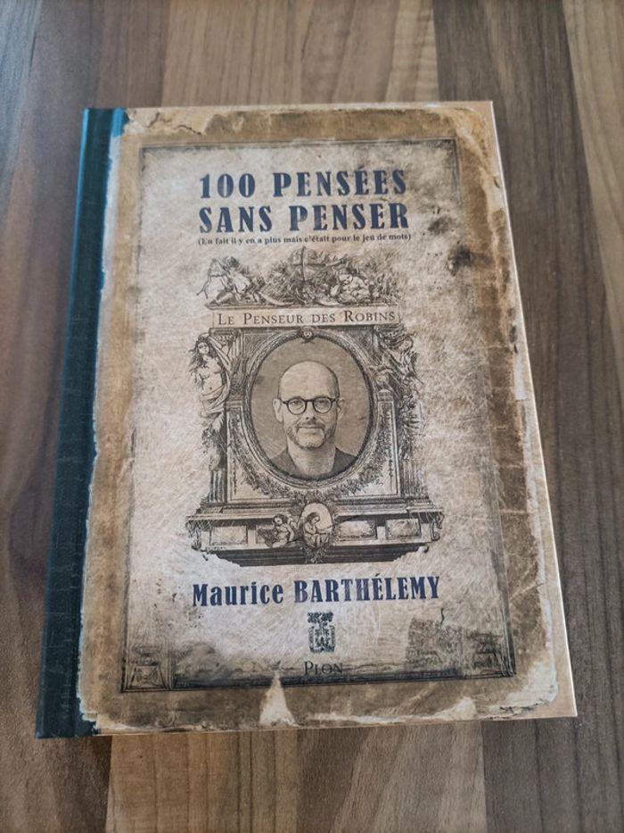 Livre 100 pensées sans penser neuf - photo numéro 1