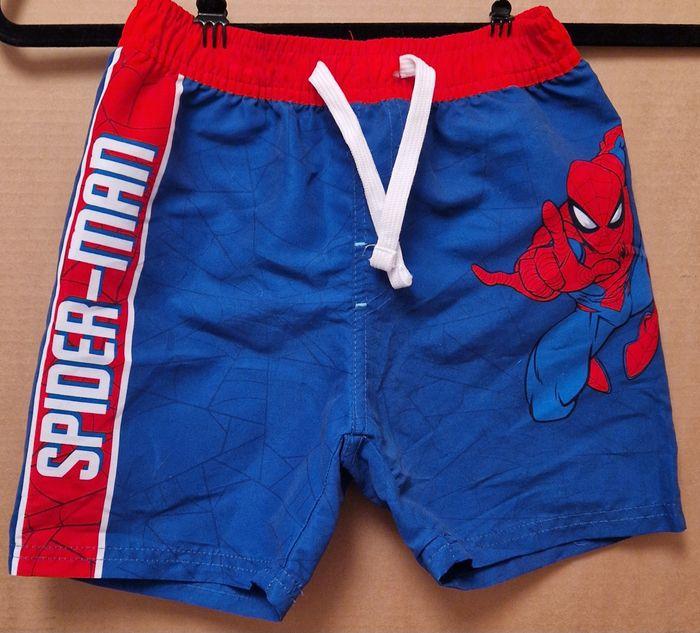 Short de bain spiderman