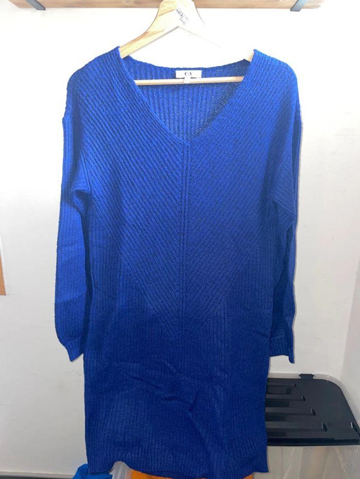 Robe pull bleu C&A