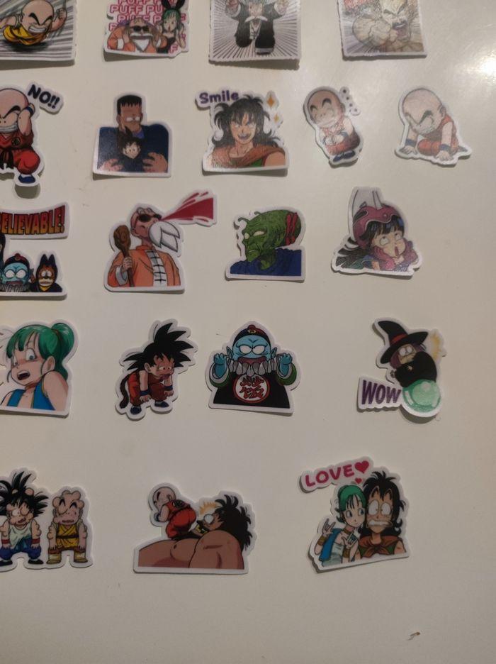 24 stickers Dragon Ball Z  / manga japonais - photo numéro 2