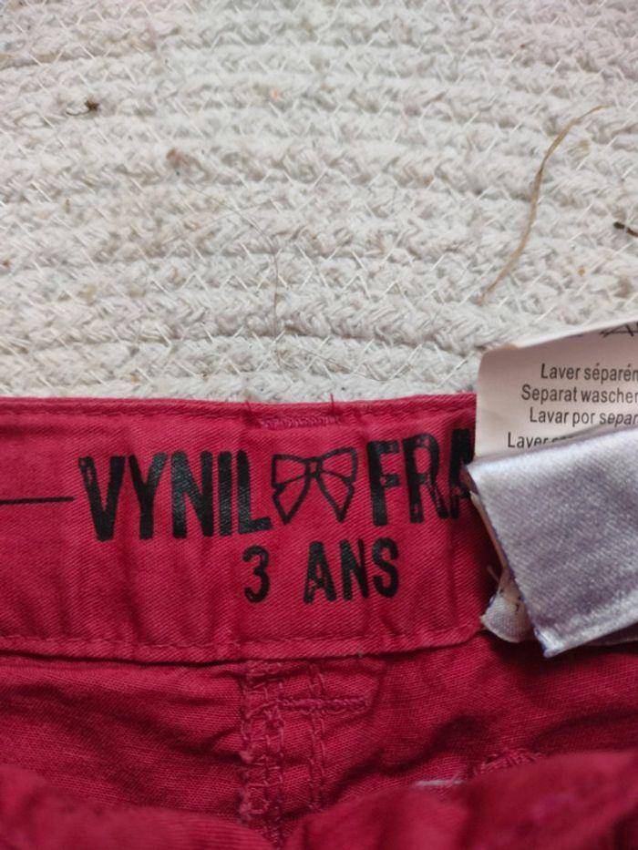 Pantalon rouge 3 ans - photo numéro 2