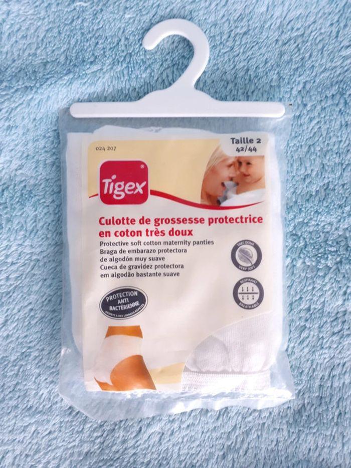 Culotte de grossesse protectrice en coton 42/44 Tigex neuve - photo numéro 1