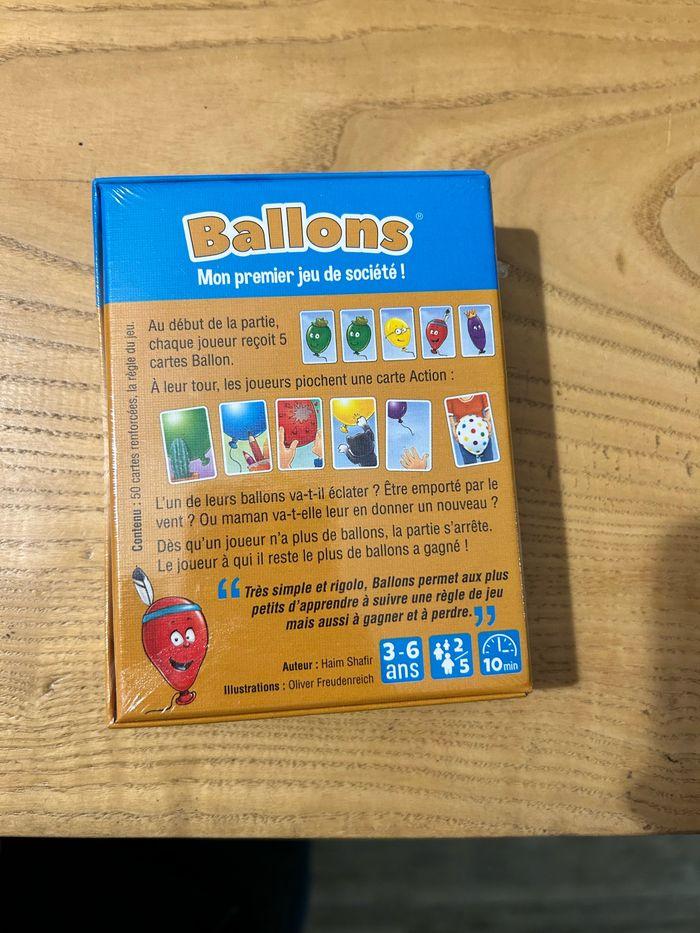 Jeu de cartes Ballons - photo numéro 2