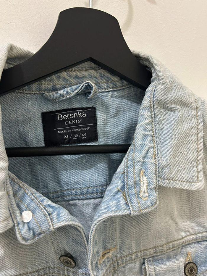 Veste en jeans bershka taille m - photo numéro 2