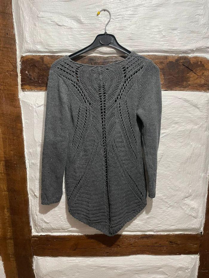 pull gris femme - photo numéro 3