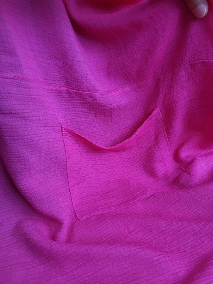 Blouse loose rose taille 58 - photo numéro 6