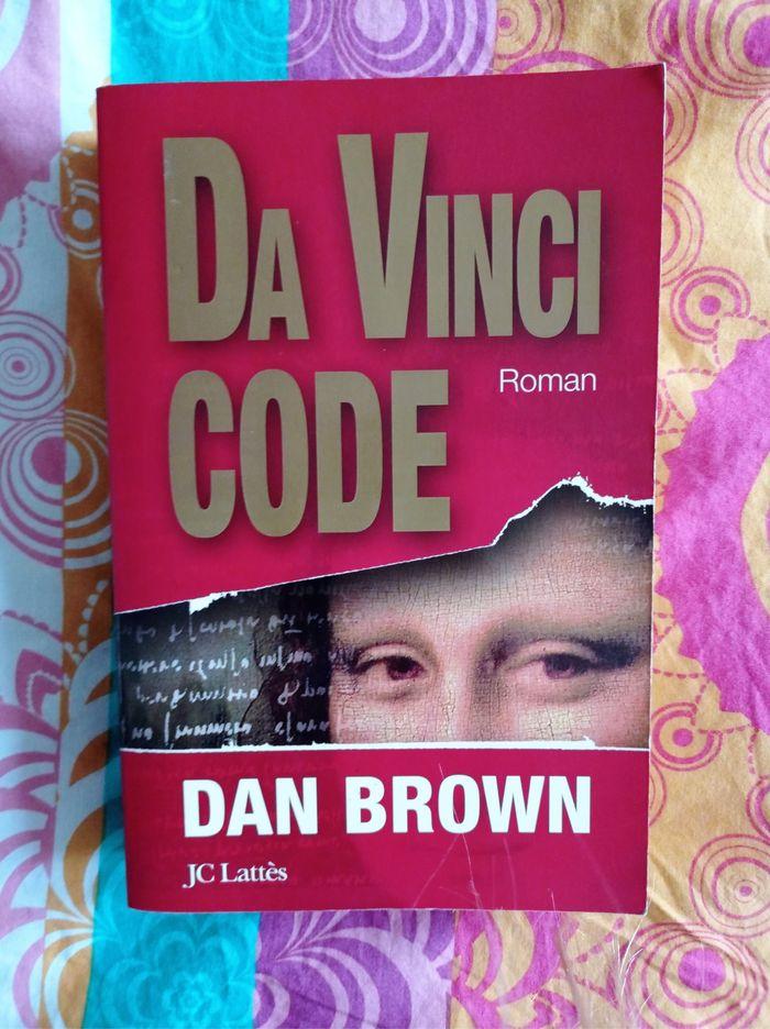 * Livre Da Vinci Code Dan Brown grand Format - photo numéro 2