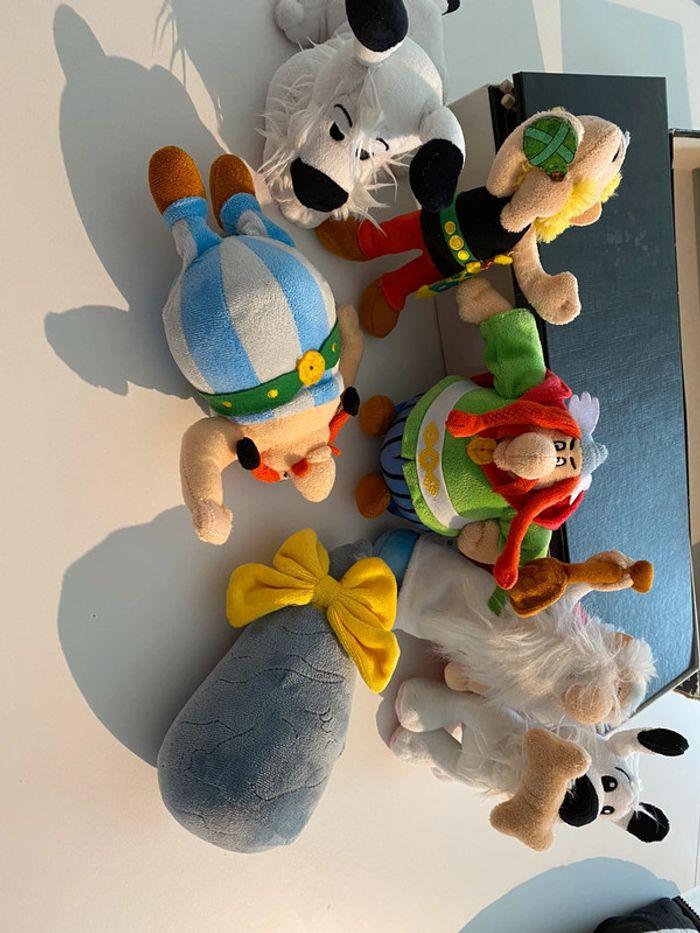 Lot peluches Astérix Obelix - photo numéro 1