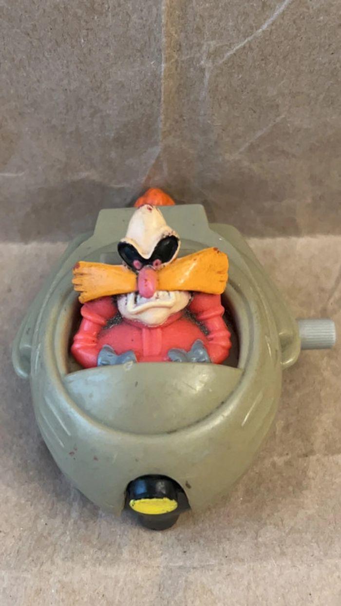 Mac Donald’s 1993 - Rare et collector lot de 3 jouets Sonic, Knuckles et Robotnik 6 à 9 cm - photo numéro 4