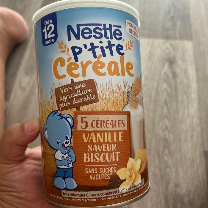 Céréales du matin saveur biscuit vanille