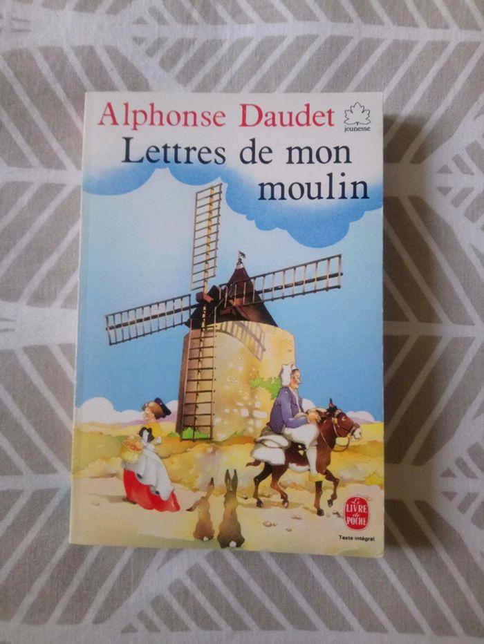 Livre Lettres de mon moulin, Alphonse Daudet - photo numéro 1