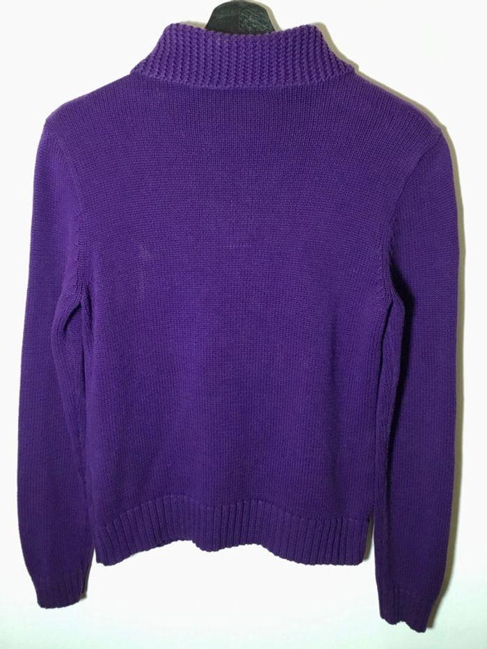 Pull hiver pour femme Lauren jeans co Ralph Lauren violet taille M 100 - photo numéro 3