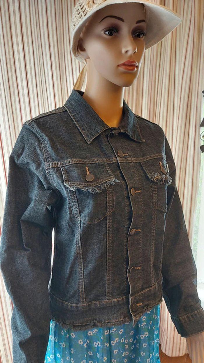 Veste en Jean femme Double Face taille M - photo numéro 5