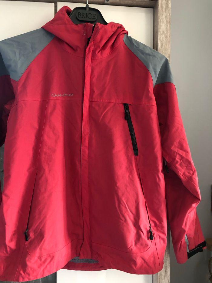 Veste rouge quechua 12 ans - photo numéro 2