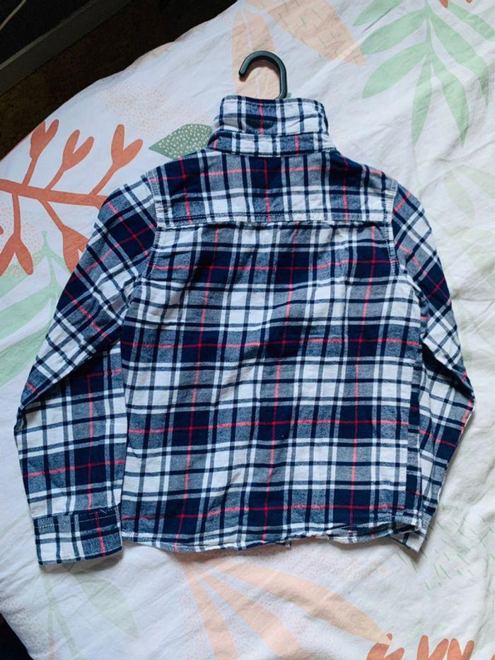 Belle chemise à carreaux en flanelle - photo numéro 2