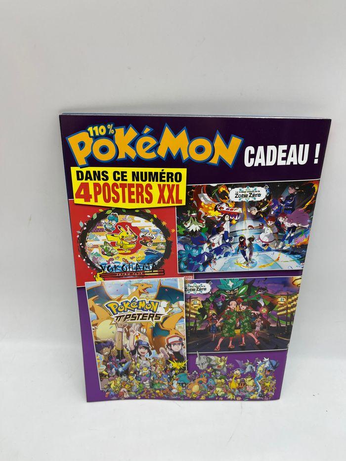 Livre d’activité Magazine 100% Pokémon pour tout savoir sur les Pokemon avec 4 posters XXL neuf - photo numéro 5