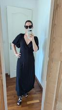 Robe longue noire H&M 36/38