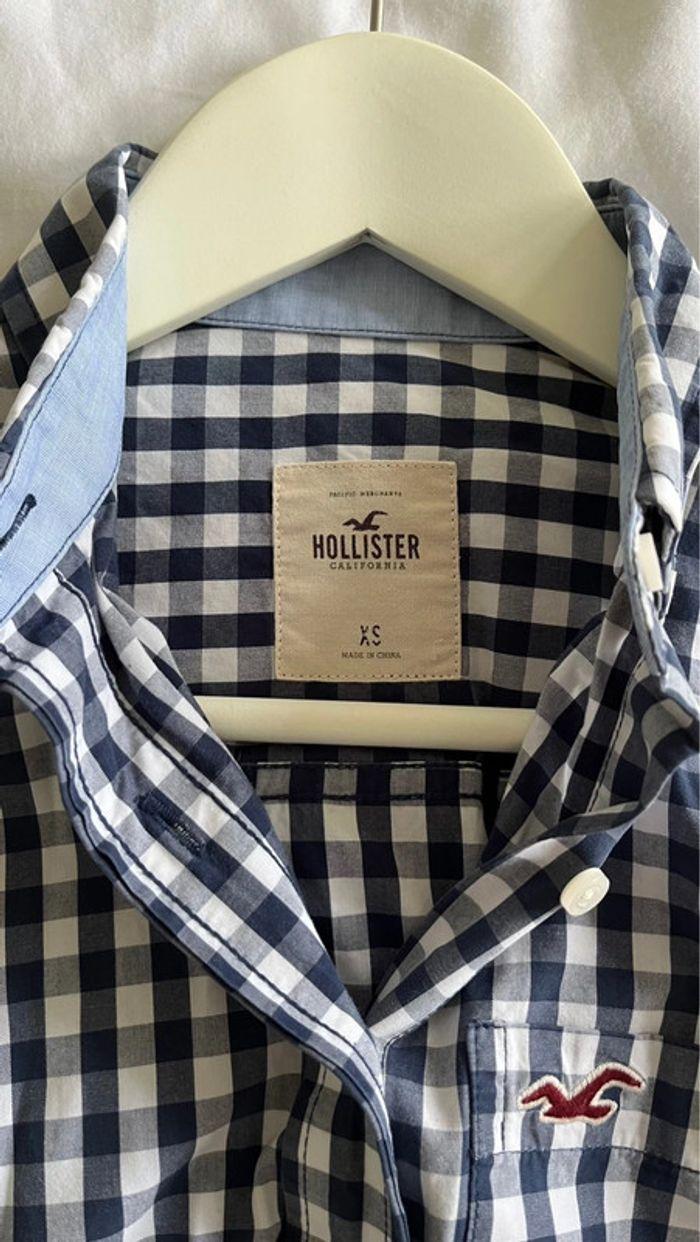 Chemise à carreaux hollister - photo numéro 2