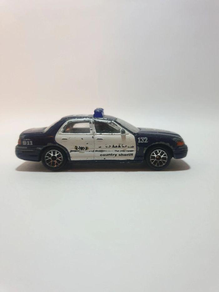 RealToy Ford Crown Victoria Police Anti Crime 132 Bleu/Blanc - photo numéro 5