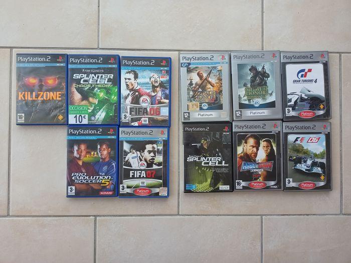 Lot de 11 jeux PS2 - photo numéro 1