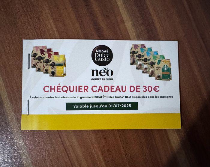 Cafetière Néo Dolce Gusto + chéquier 30€ - photo numéro 7