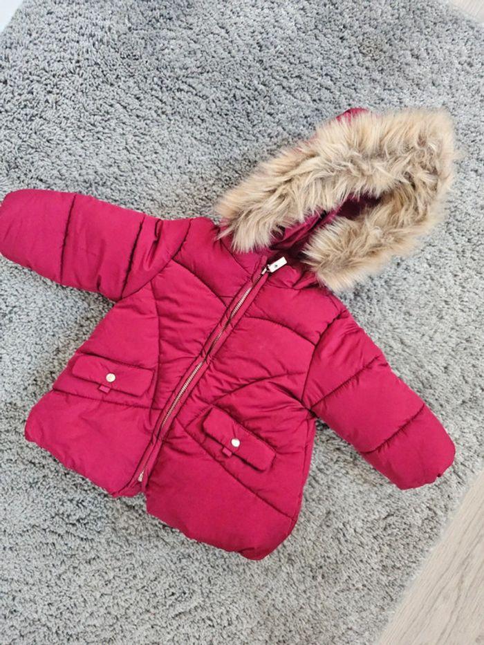 Manteau bébé fille zara 6-9 mois - photo numéro 1