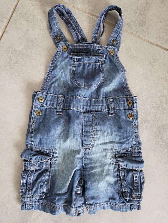 Salopette short  jeans