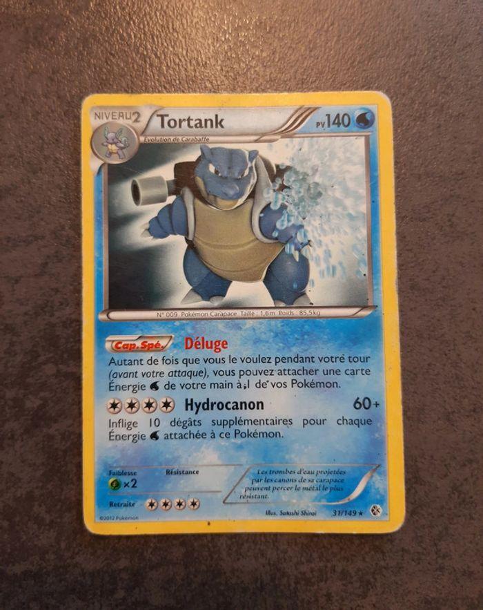 Carte Pokémon Tortank - photo numéro 1