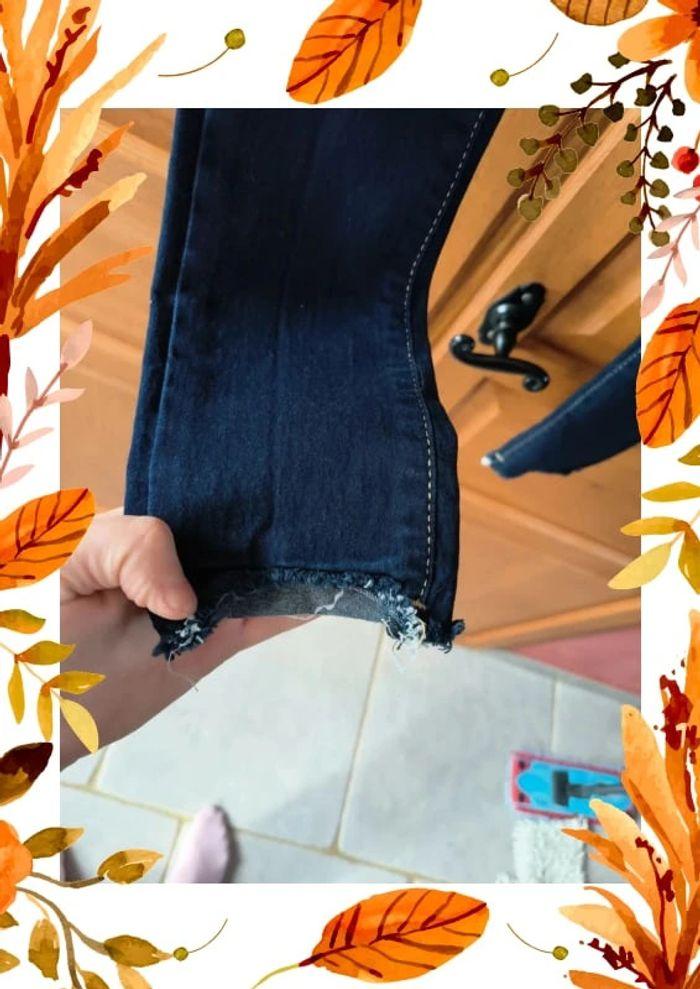 Pantalon jeans skinny destroy neuf 34 - photo numéro 3