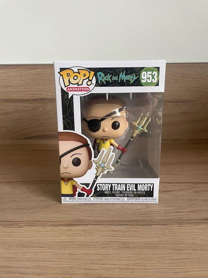 Figurine Funko Pop Rick et Morty : Story Train Evil Morty 953 - photo numéro 1