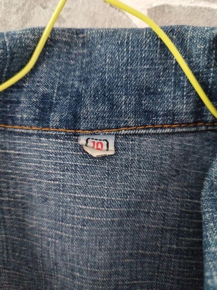 Veste en jeans taille 10ans - photo numéro 2