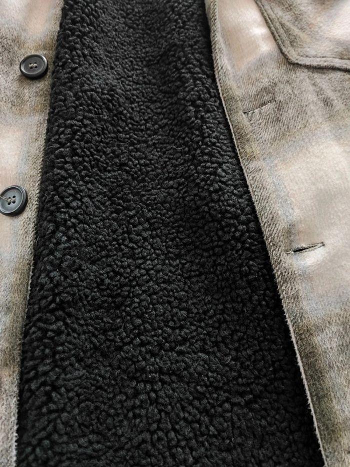 Manteau d'hiver à carreaux - photo numéro 3