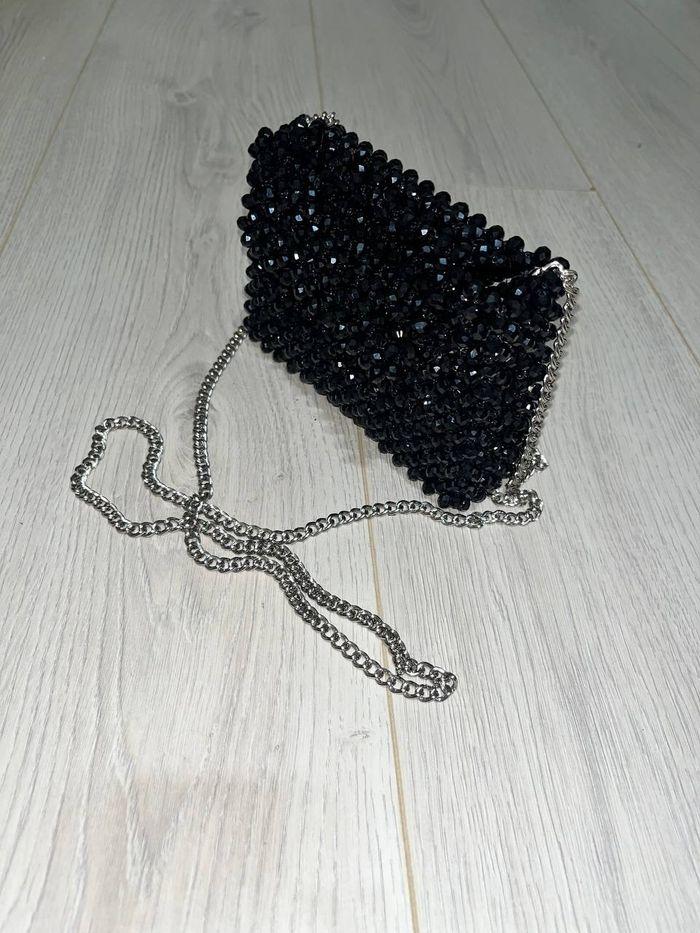 Sac en perles d obsidienne - photo numéro 3