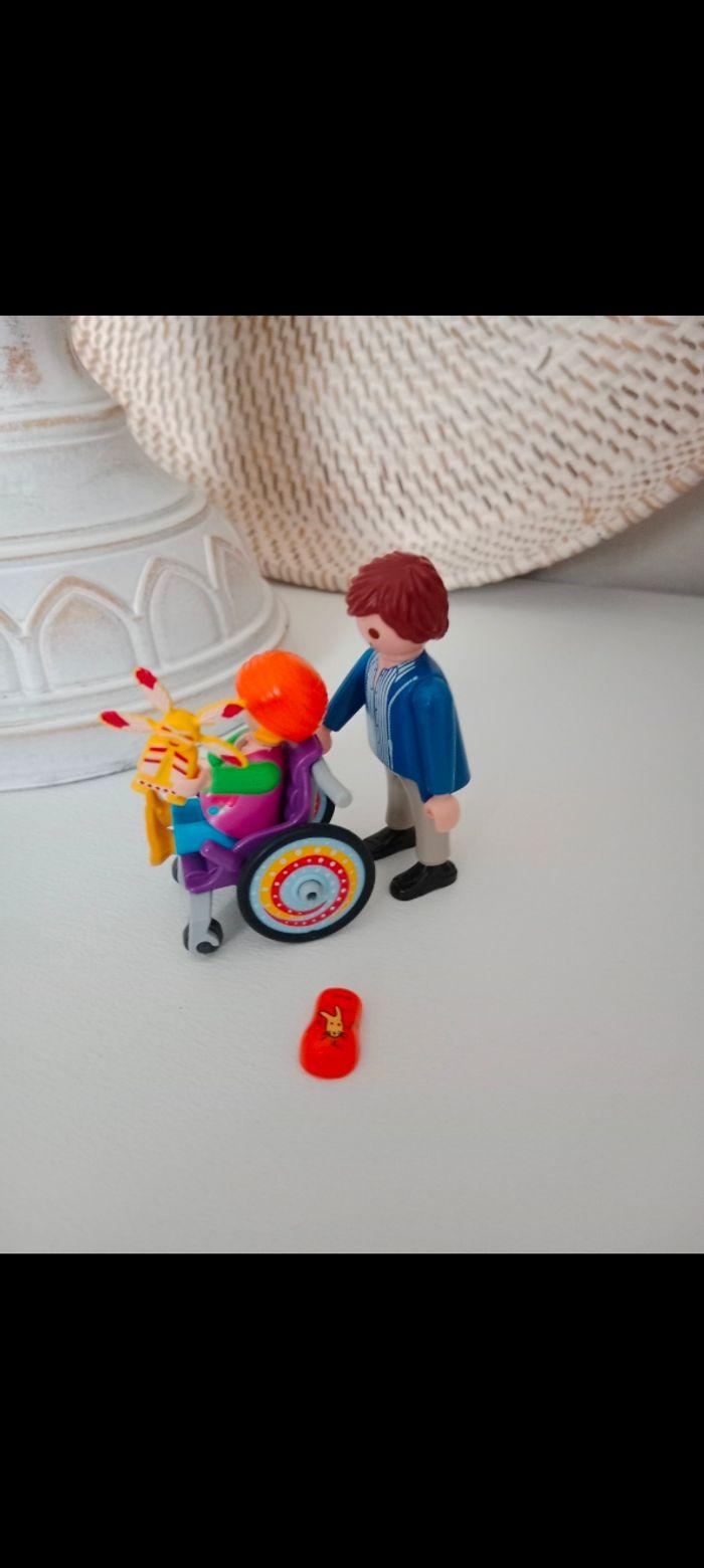 Fauteuil roulant playmobil - photo numéro 1