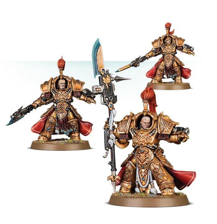 3x Allarus Custodians / Custodiens Allarus - Adeptus Custodes - photo numéro 1