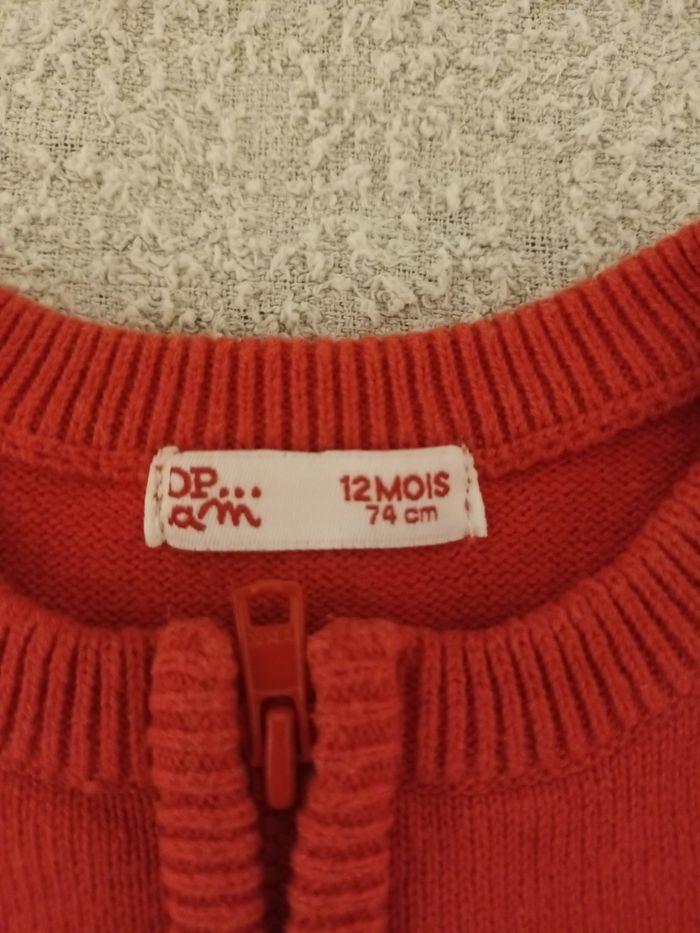 Gilet Du Pareil au Même Rouge - photo numéro 3