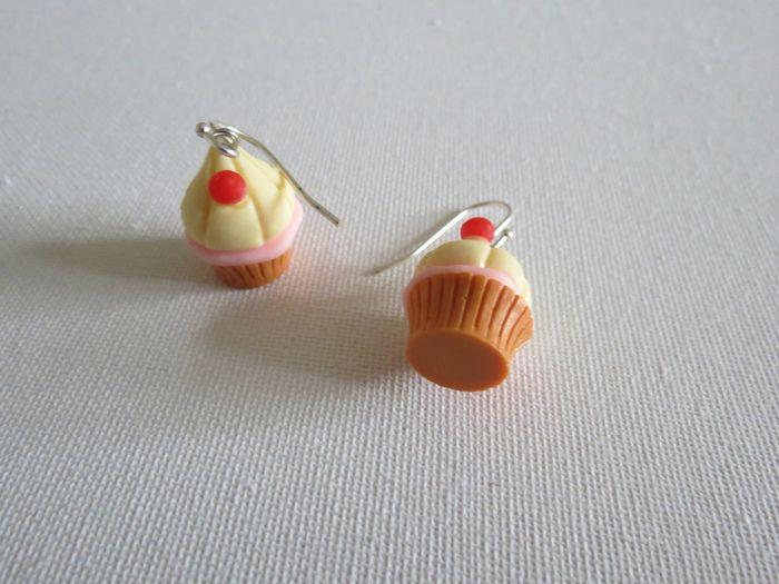 Boucles d'Oreilles Cupcake - photo numéro 2