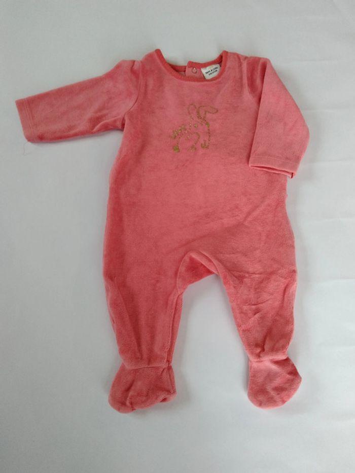 lot de 4 pyjamas 3 mois fille - 59-60cm - photo numéro 3