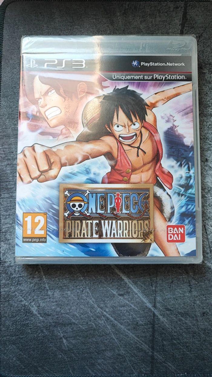 One Piece Pirate warriors PS3 Neuf sous blister - photo numéro 1