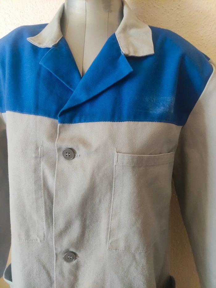 Veste bleue de travail taille 40 - photo numéro 6