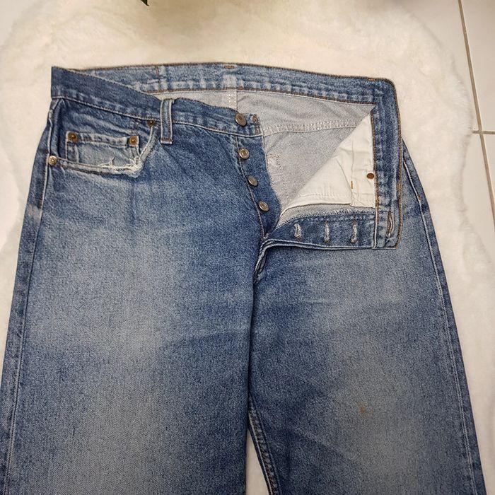 Jean Levi's 501 W33 L32 Made in USA Bleu - photo numéro 4