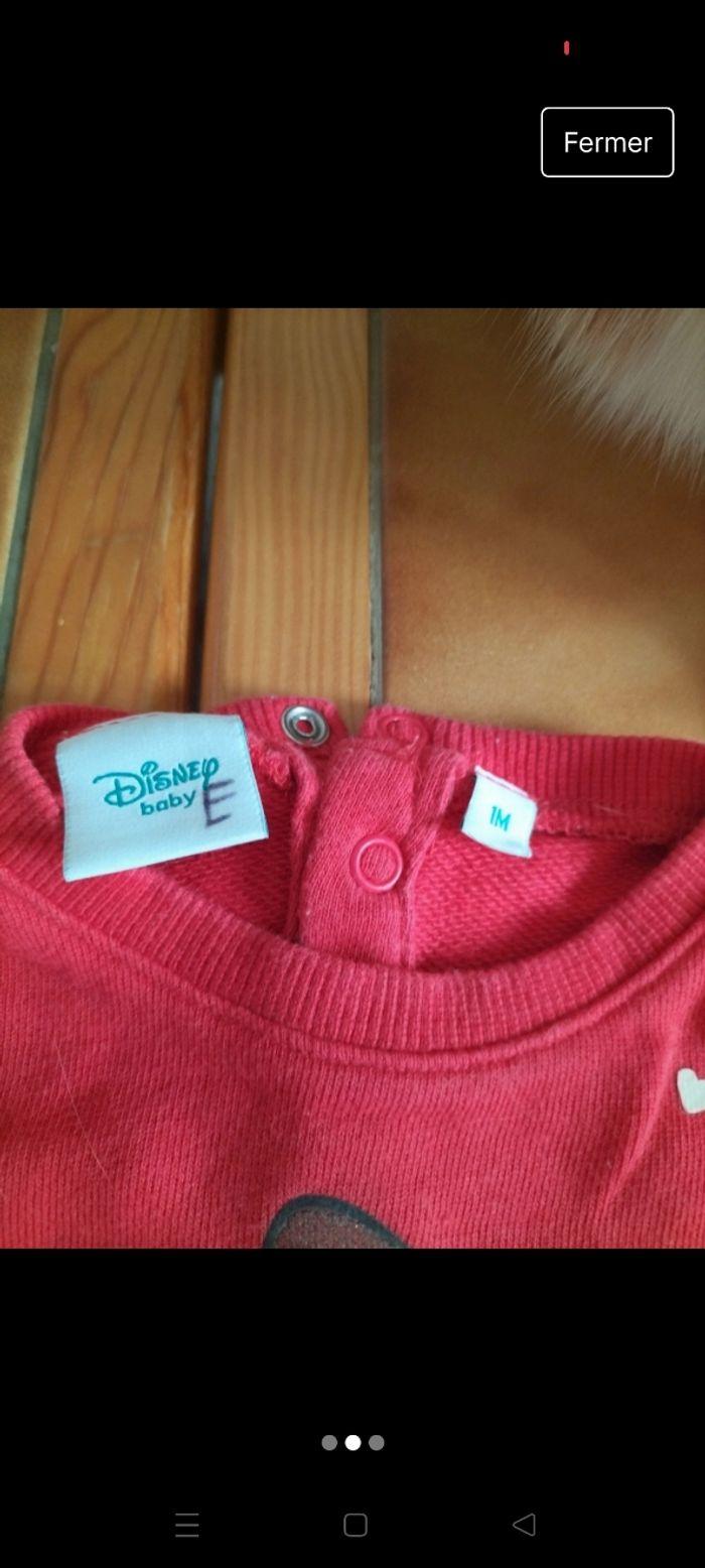 Pull rouge Disney - photo numéro 2