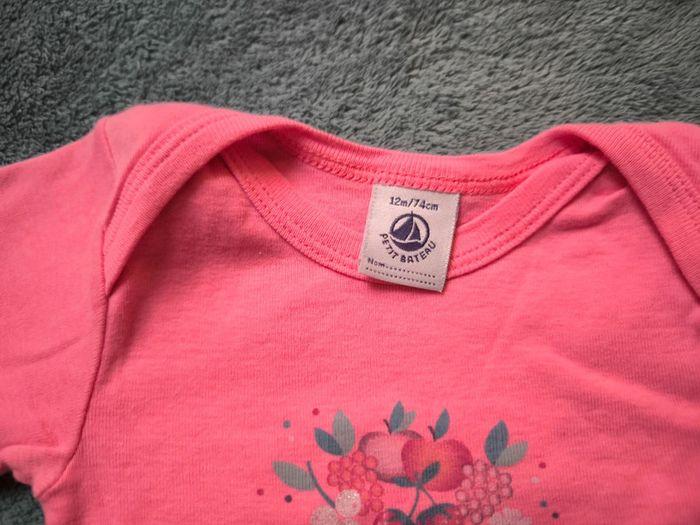 T-shirt fille Petit bateau 12 mois - photo numéro 3