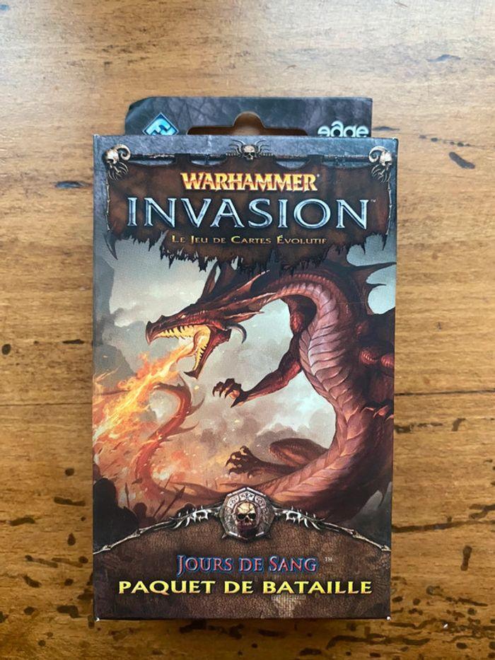 Jeu de cartes invasion neuf - photo numéro 1