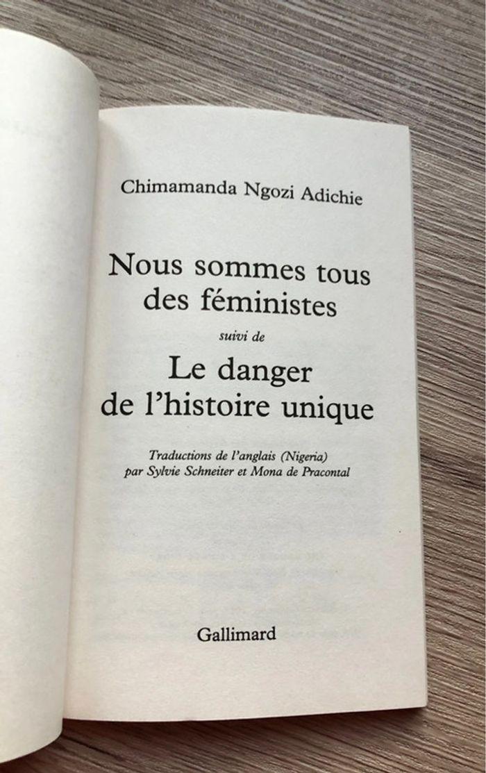 Nous sommes tous des féministes 📚 - photo numéro 3