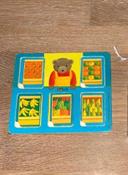 Puzzle en bois petit ours brun