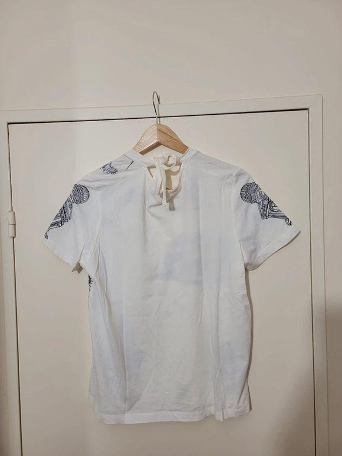 t-shirt Maje blanc taille 3 - photo numéro 2